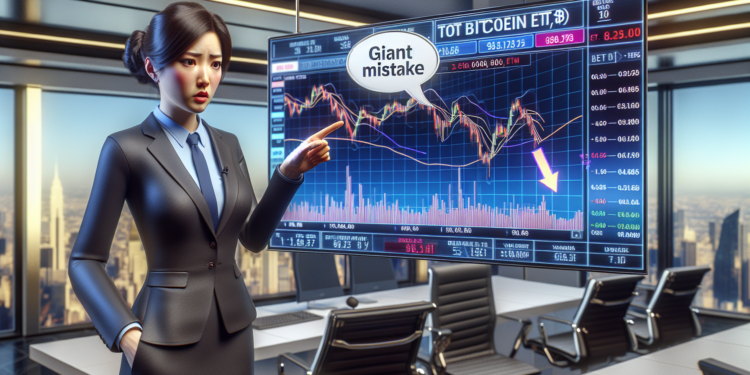 Bitcoin ETFs Tagged 'Huge Blunder' by Market Expert: Here's The Reason
