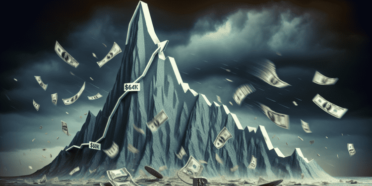 Bitcoin Plunge after Reaching $64K: Millions Vanish in Pullback