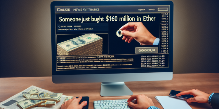 Did Justin Sun Purchase $160 Million Ether? Unraveling the Crypto Whodunit