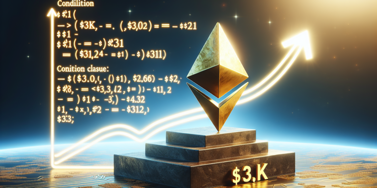 "Ethereum Poised to Surpass $3.2K Mark, Provided This One Condition is Met"