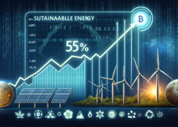 Green Energy Powers Half of Bitcoin's Operations, Setting New Record