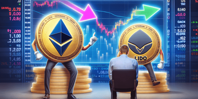 Ethereum Reaps Advantage as Lido's Market Stake Takes a Dip