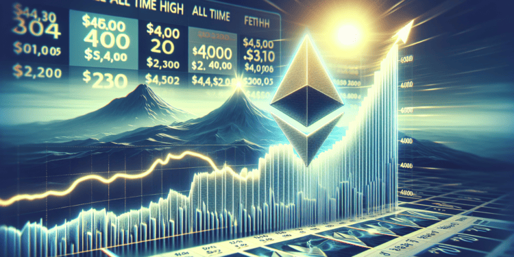 Ethereum Surpasses $4,000 Mark: Countdown to New All-Time High Begins