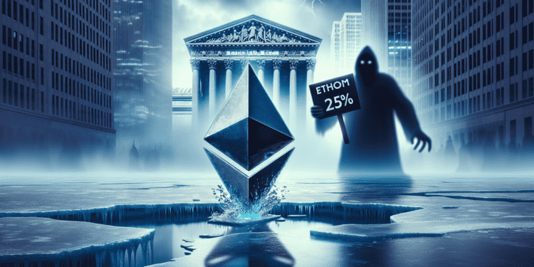 Is Ethereum's Spot ETF in Danger? Expert Forecasts Only 25% Approval Chances, SEC Remains Mum