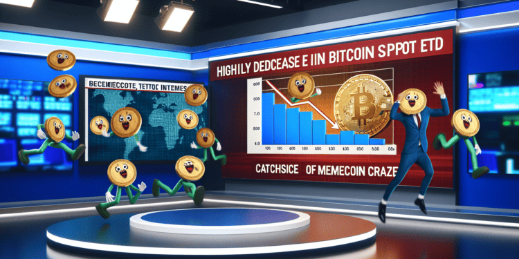 Is Memecoin Madness Taking a Toll on Bitcoin Spot ETF Interest?
