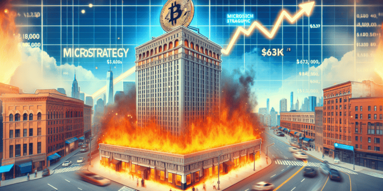 MicroStrategy Holds Strong as Bitcoin Drops Back to $63k