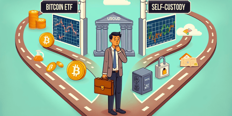 Self-Custody vs Bitcoin ETF: CEO Advocates for Direct Control of Cryptocurrencies