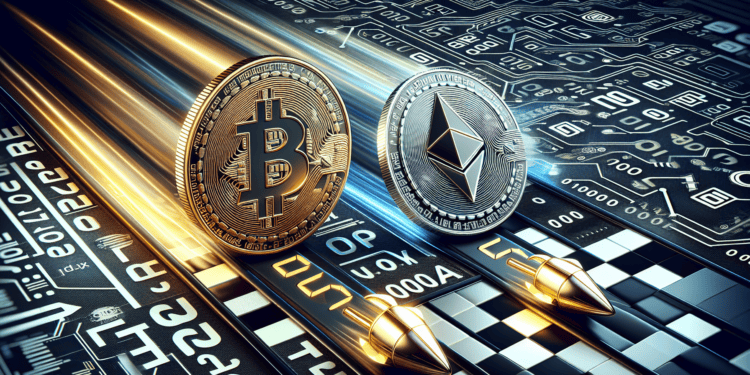 Bitcoin and Ethereum Set to Outpace Internet's Growth at Double Speed