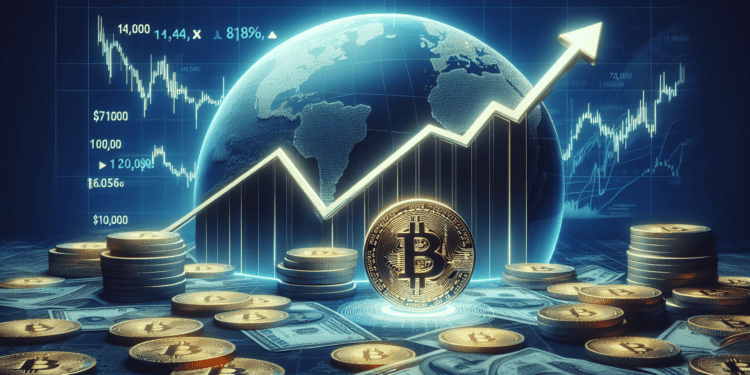 Bitcoin ETFs Witness Huge Sell-Offs as BTC Scales to $71,000 Pinnacle