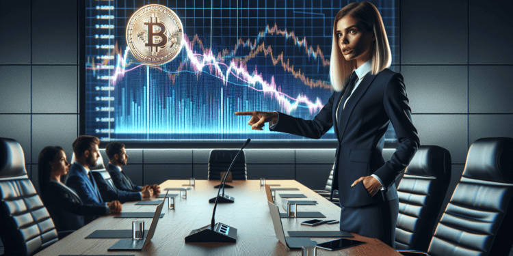 "Bitcoin Executive's Questionable Assertion on Dropping BTC Prices"