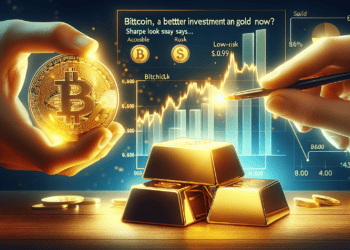 Is Bitcoin Surpassing Gold as the Best Investment Option? Insights According to Sharpe.