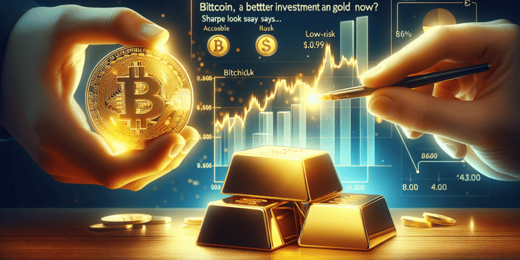 Is Bitcoin Surpassing Gold as the Best Investment Option? Insights According to Sharpe.
