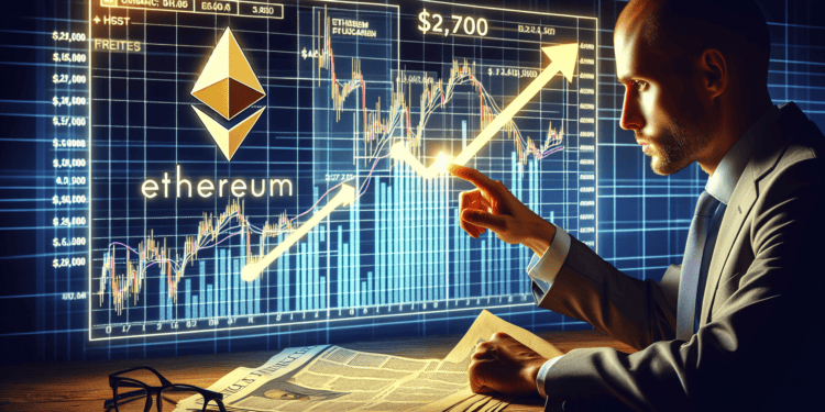 Navigating Ethereum’s Price Correction: Exploring ETH’s $2,700 Short-term Aim