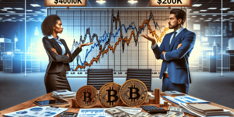 Analysts at Odds: Diverging Predictions See Bitcoin Hitting $400K or Plummeting to $20K