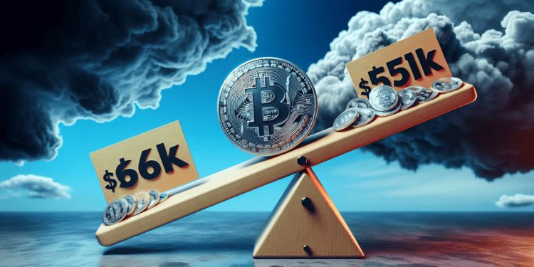 Bitcoin's Fork in the Road: Will it Surge to $76K or Sink to $51K?