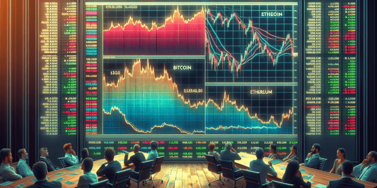 Crypto Market Plunges: Bitcoin & Ethereum Lead the Downward Trend Today