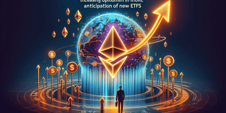 Ethereum Garners $2.3B Inflows Amid Growing Enthusiasm for Expected ETF Launch