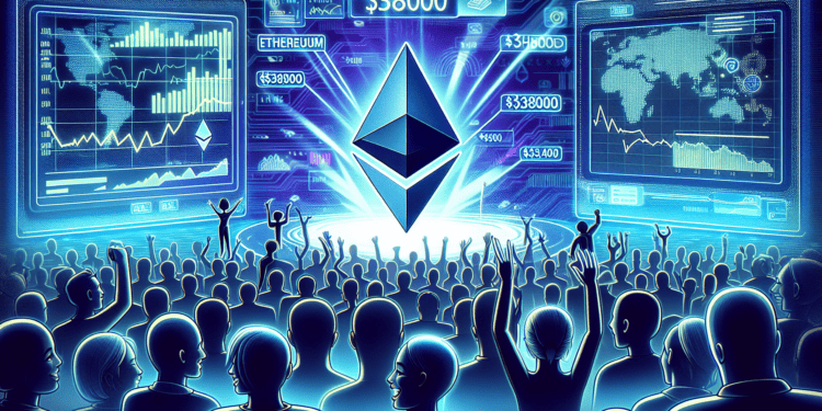 Ethereum's Surge to $3,800 Brings 90% of Investors into Profit Zone, Data Reveals