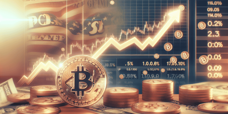 US CPI Report's Mild Impact Boosts Bitcoin Value by 5%
