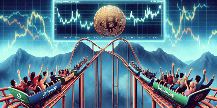 "Fearing Missing Out: Uniswap and Bitcoin Navigate Through Market Corrections"