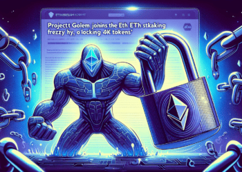 "Golem Project Embraces ETH Staking Hype by Securing 40K Tokens"