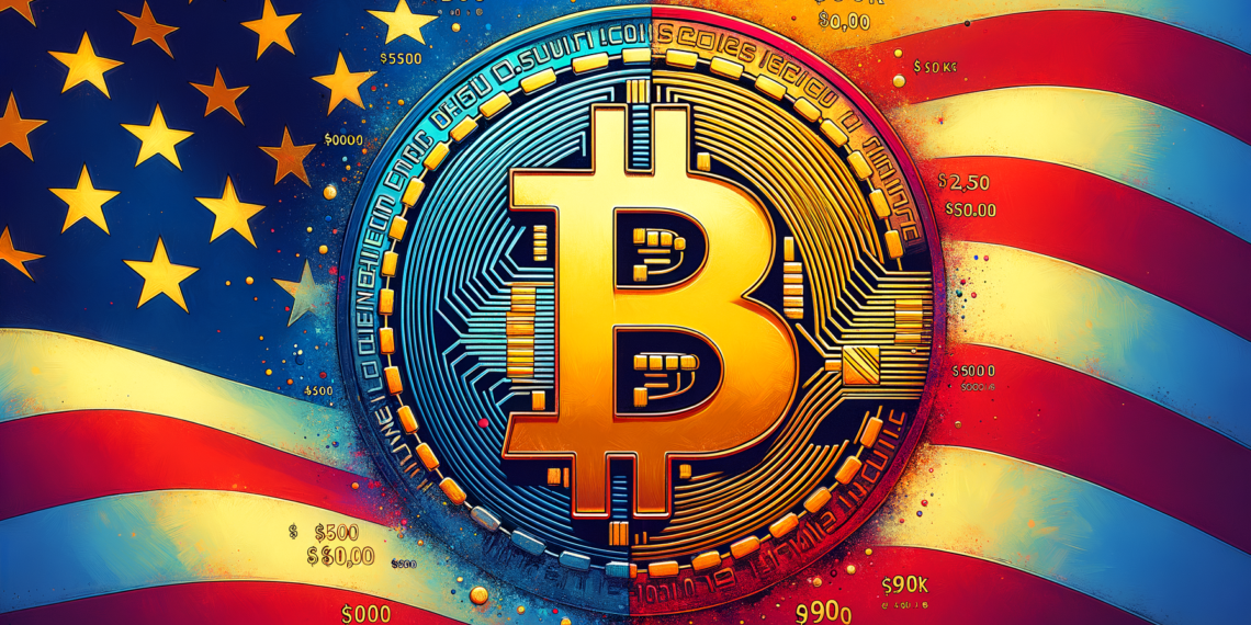 "Predicted Bitcoin Surge: $50K with a Harris Triumph, $90K if Trump Prevails - Analysts Weigh In"