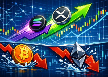 Crypto Funds See $446M Outflows While XRP and Solana Hit Record Highs