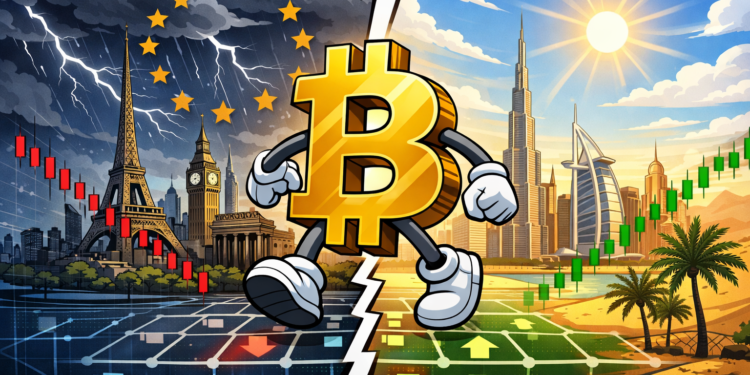 Why Crypto Investors Are Leaving Europe for Dubai as MiCA Pressures Bitcoin Market