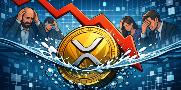 XRP Sees Intense Capitulation as Profit Loss Ratio Drops to 0.38 Glassnode Warns